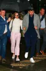 EMILY BLUNT and John Krasinski Leaves Crosby Hotel in New York 03/06/2020