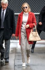 EMILY BLUNT Arrives and Leaves Jimmy Kimmel Live in Los Angeles 03/10/2020