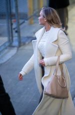 EMILY BLUNT Arrives and Leaves Jimmy Kimmel Live in Los Angeles 03/10/2020