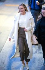 EMILY BLUNT Arrives and Leaves Jimmy Kimmel Live in Los Angeles 03/10/2020