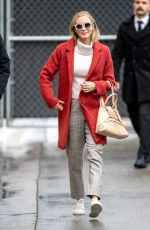 EMILY BLUNT Arrives and Leaves Jimmy Kimmel Live in Los Angeles 03/10/2020