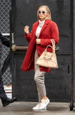 EMILY BLUNT Arrives and Leaves Jimmy Kimmel Live in Los Angeles 03/10/2020