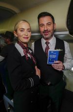 EMILY BLUNT at Jimmy Kimmel Live 03/10/2020
