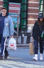 EMILY RATAJKOWSKI and Sebastian Bear-McClard Out Shopping with Their Dog in New York 03/15/2020