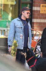 EMILY RATAJKOWSKI and Sebastian Bear-McClard Out Shopping with Their Dog in New York 03/15/2020