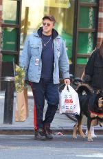 EMILY RATAJKOWSKI and Sebastian Bear-McClard Out Shopping with Their Dog in New York 03/15/2020