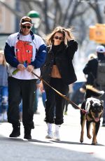 EMILY RATAJKOWSKI and Sebastian Bear McClard Out with Colombo in New York 03/13/2020