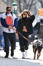 EMILY RATAJKOWSKI and Sebastian Bear McClard Out with Colombo in New York 03/13/2020
