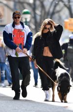 EMILY RATAJKOWSKI and Sebastian Bear McClard Out with Colombo in New York 03/13/2020