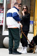 EMILY RATAJKOWSKI and Sebastian Bear McClard Out with Colombo in New York 03/13/2020