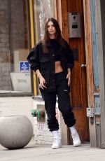 EMILY RATAJKOWSKI and Sebastian Bear McClard Out with Colombo in New York 03/13/2020