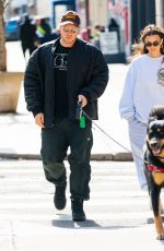 EMILY RATAJKOWSKI and Sebastian Bear McClard Out with Colombo in New York 03/16/2020
