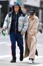 EMILY RATAJKOWSKI and Sebastian Bear McClard Out with Their Dog in New York 03/22/2020