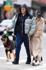 EMILY RATAJKOWSKI and Sebastian Bear McClard Out with Their Dog in New York 03/22/2020