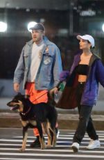 EMILY RATAJKOWSKI and Sebastian Bear McClard Out with Their Dog in New York 03/27/2020