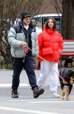 EMILY RATAJKOWSKI and Sebastian Bear McClard Out with Their in New York 02/29/2020