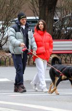 EMILY RATAJKOWSKI and Sebastian Bear McClard Out with Their in New York 02/29/2020