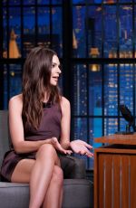 EMILY RATAJKOWSKI at Late Night with Seth Meyers in New York 03/10/2020