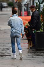 EMILY RATAJKOWSKI in Double Denim Out in New York 03/17/2020