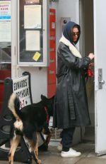 EMILY RATAJKOWSKI Out with Her Dog in New York 03/03/2020