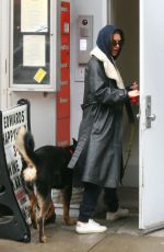 EMILY RATAJKOWSKI Out with Her Dog in New York 03/03/2020