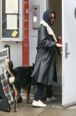 EMILY RATAJKOWSKI Out with Her Dog in New York 03/03/2020