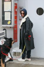 EMILY RATAJKOWSKI Out with Her Dog in New York 03/03/2020