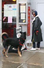 EMILY RATAJKOWSKI Out with Her Dog in New York 03/03/2020