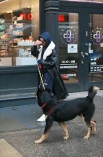 EMILY RATAJKOWSKI Out with Her Dog in New York 03/03/2020