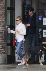 EMMA ROBERTS and Garret Hedlund Out in Los Angeles 03/13/2020