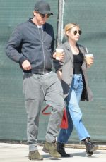 EMMA ROBERTS and Garret Hedlund Out in Los Feliz 03/11/2020
