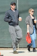 EMMA ROBERTS and Garret Hedlund Out in Los Feliz 03/11/2020