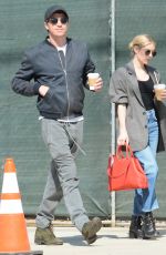 EMMA ROBERTS and Garret Hedlund Out in Los Feliz 03/11/2020