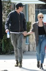EMMA ROBERTS and Garret Hedlund Out in Los Feliz 03/11/2020