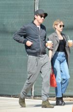EMMA ROBERTS and Garret Hedlund Out in Los Feliz 03/11/2020