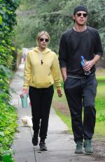 EMMA ROBERTS and Garrett Hedlund Out Hiking in Los Angeles 03/19/2020