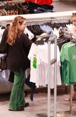 EMMA ROBERTS and KELLY CUNNINGHAM Shopping at H&M in Burbank 03/09/2020