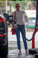 EMMA ROBERTS at a Gas Station in Los Angeles 03/13/2020