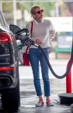 EMMA ROBERTS at a Gas Station in Los Angeles 03/13/2020