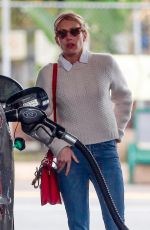 EMMA ROBERTS at a Gas Station in Los Angeles 03/13/2020