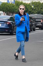 EMMA ROBERTS at Cat Adoption Booth in Los Angeles 03/01/2020