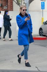 EMMA ROBERTS at Cat Adoption Booth in Los Angeles 03/01/2020