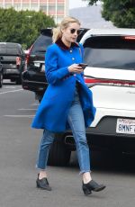 EMMA ROBERTS at Cat Adoption Booth in Los Angeles 03/01/2020