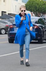 EMMA ROBERTS at Cat Adoption Booth in Los Angeles 03/01/2020