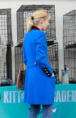 EMMA ROBERTS at Cat Adoption Booth in Los Angeles 03/01/2020