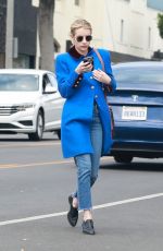 EMMA ROBERTS at Cat Adoption Booth in Los Angeles 03/01/2020