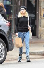 EMMA ROBERTS in DEnim Out Shopping in Los Angeles 03/14/2020