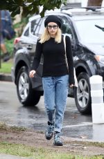 EMMA ROBERTS in DEnim Out Shopping in Los Angeles 03/14/2020