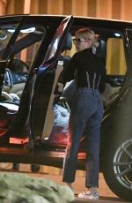 EMMA ROBERTS Night Out in Los Angeles 03/09/2020
