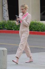 EMMA ROBERTS Out Shopping in Burbank 03/09/2020